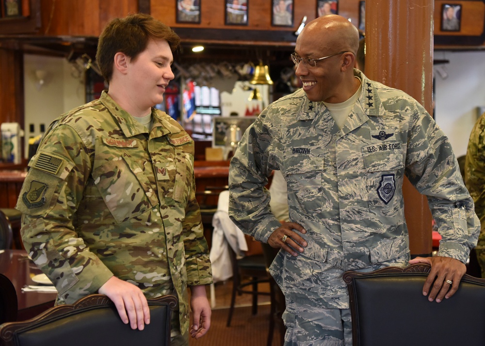COMPACAF Visits Osan