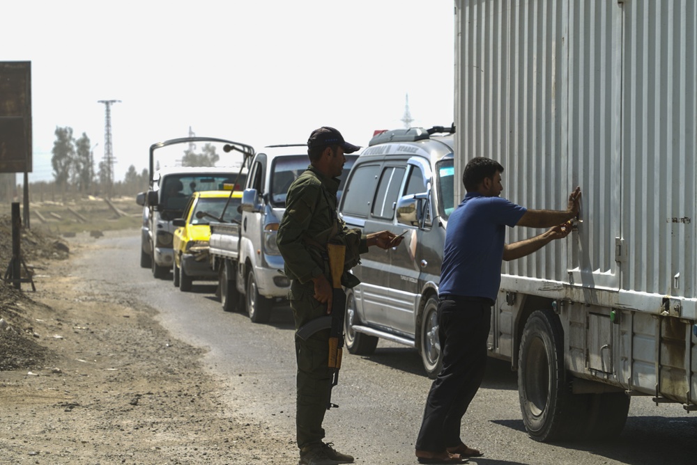 Raqqah Internal Security Checkpoint