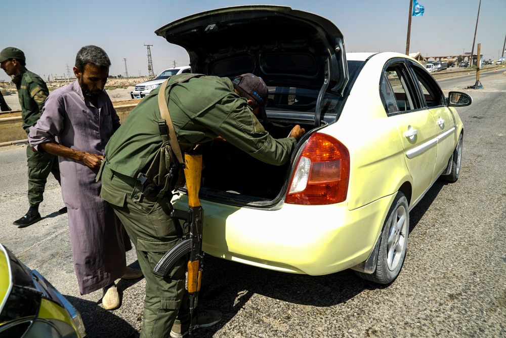 Raqqah Internal Security Checkpoint