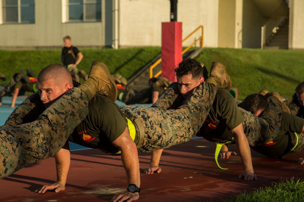 Corporals Course 593-18 Squad Competition