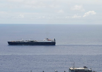 Maritime Prepositioning Ships Squadron THREE Conducts Group Sail with Guam Units