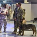 Military working dogs provide AFCENT change of command security