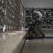 Airmen conduct military working dog training