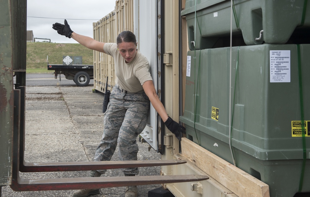 Munitions Airmen complete largest shipment in more than a decade