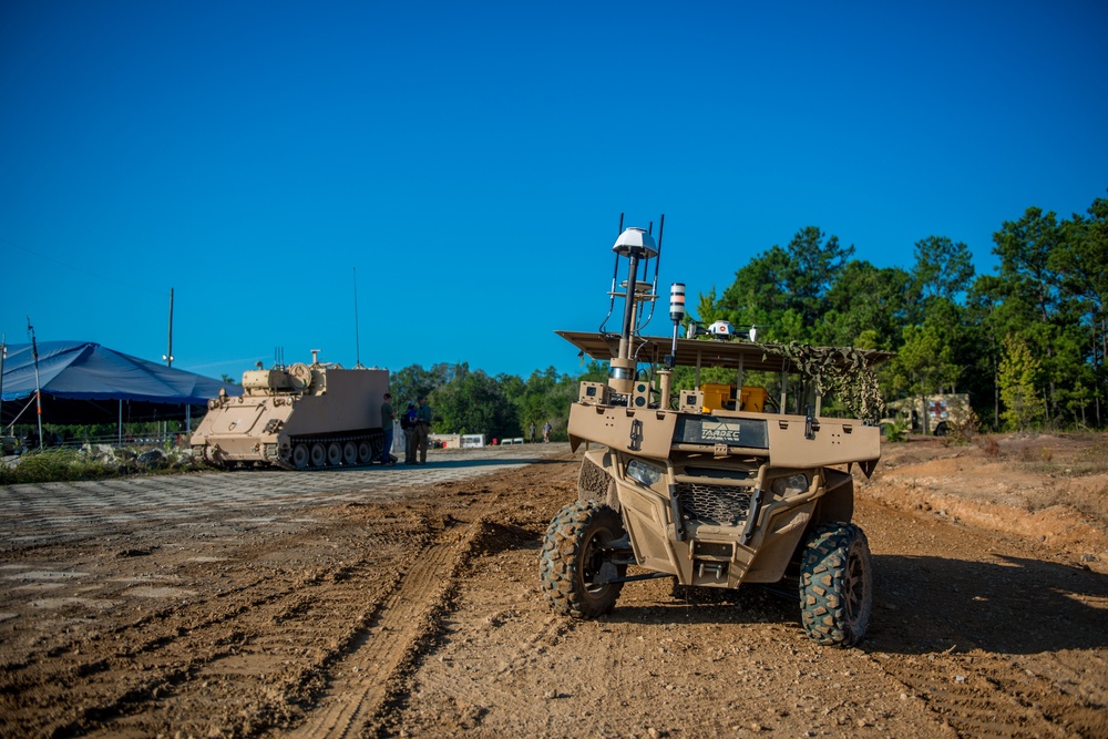 Maneuver Robotics and Autonomous Systems Live Fire Demonstration