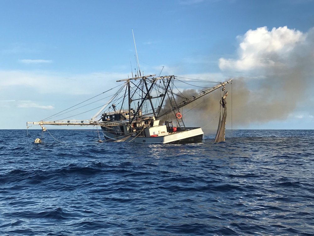 Coast Guard rescues 3 in response to emergency distress signal activation near Port Isabel, Texas