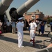 USS Wisconsin (BB-64) hosts a promotion ceremony