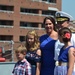 USS Wisconsin (BB-64) hosts a promotion ceremony