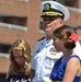 USS Wisconsin (BB-64) hosts a promotion ceremony