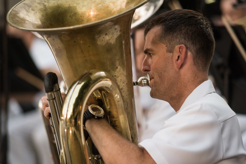 Concert Band at U.S. Navy Memorial