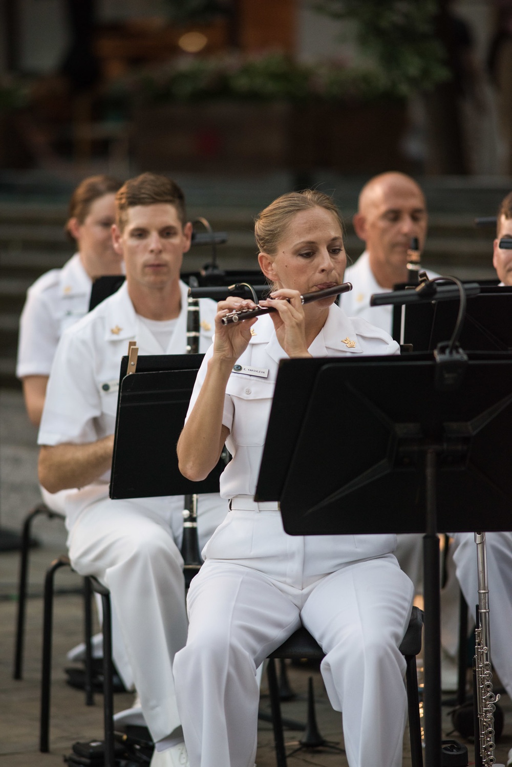 Concert Band at U.S. Navy Memorial