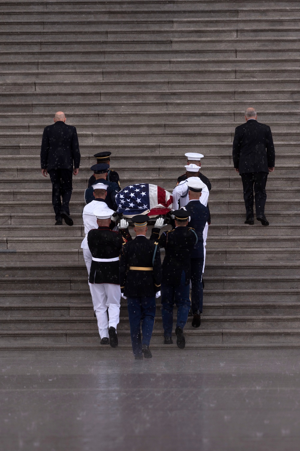 United States Air Force Honor Guard Participates in Funeral for Senator John McCain