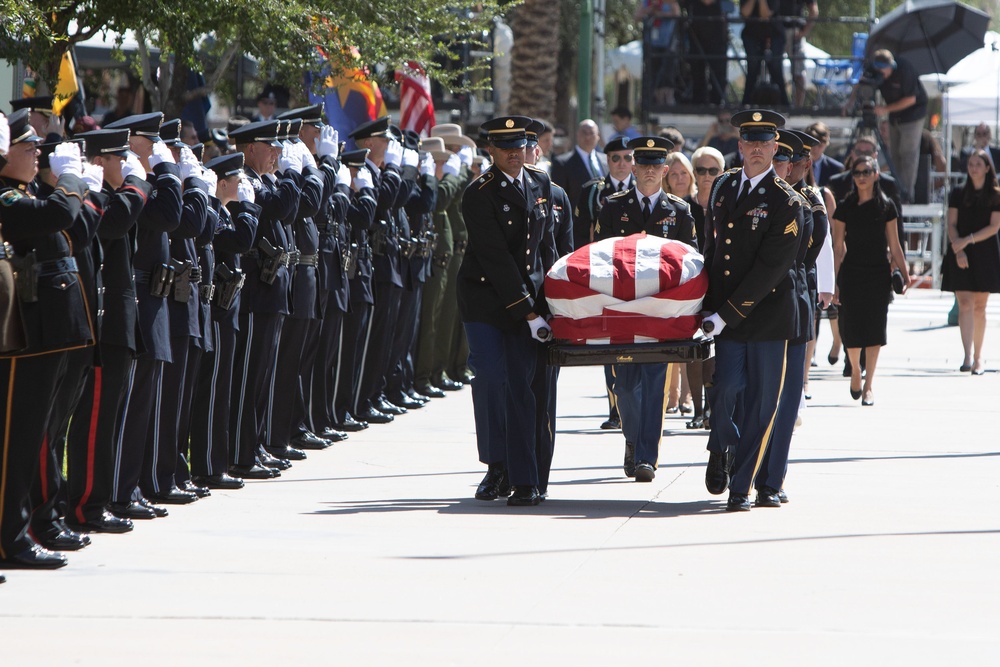 McCain's Memorial Service