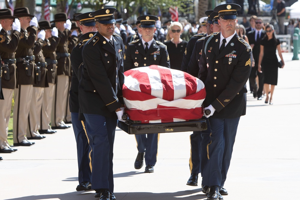 McCain's Memorial Service
