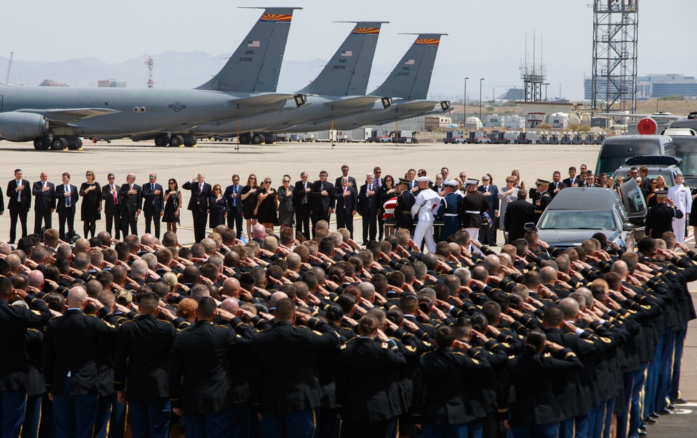 McCain's Final Departure