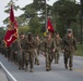 Headquarters Battalion, 2d Marine Division conduct 6-mile hike