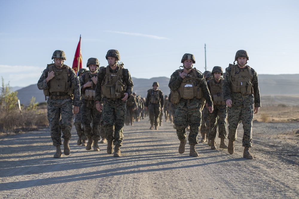 11th Marine Expeditionary Unit Six Mile Conditioning Hike