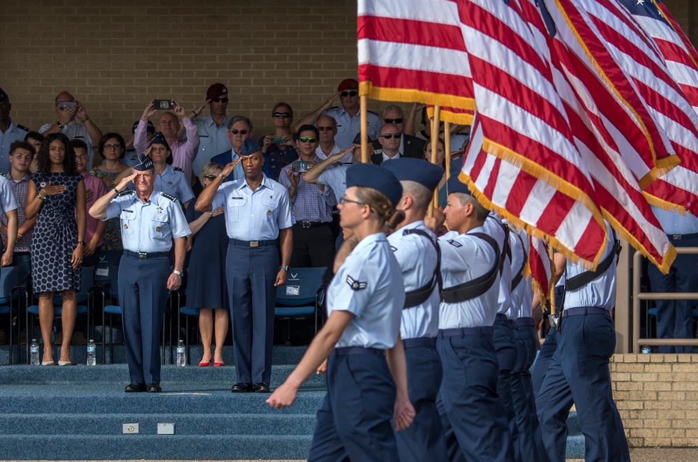 CSAF, CMSAF welcome next generation of Airmen