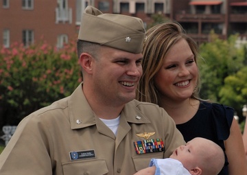 Naval Museum hosts a promotion ceremony aboard the USS Wisconsin (BB-64)