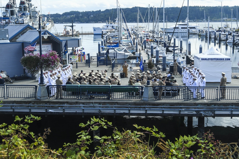 Chief Petty Officer Selectees Graduate USS Turner Joy Legacy Academy