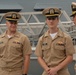 Naval Museum hosts a promotion cermeony aboard the USS Wisconsin (BB-64)