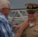 Naval Museum hosts a promotion ceremony aboard the USS Wisconsin (BB-64)