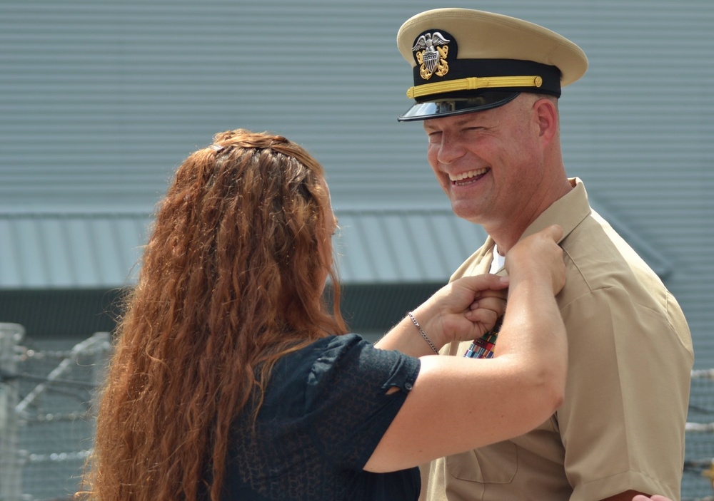 Naval Museum hosts a promotion ceremony for Naval Network Warfare Command