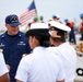 Coast Guard Cutter Tahoma is greeted by Colombian naval officials after arriving for UNITAS 2018