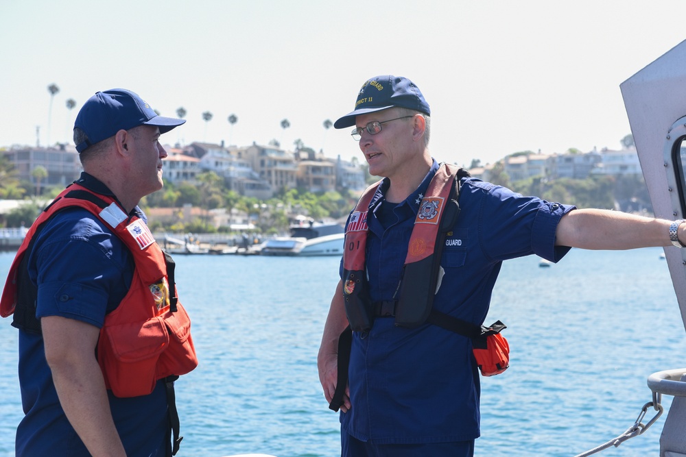 Dvids - Images - Coast Guard D11 Commander Visits With Units Within D11 