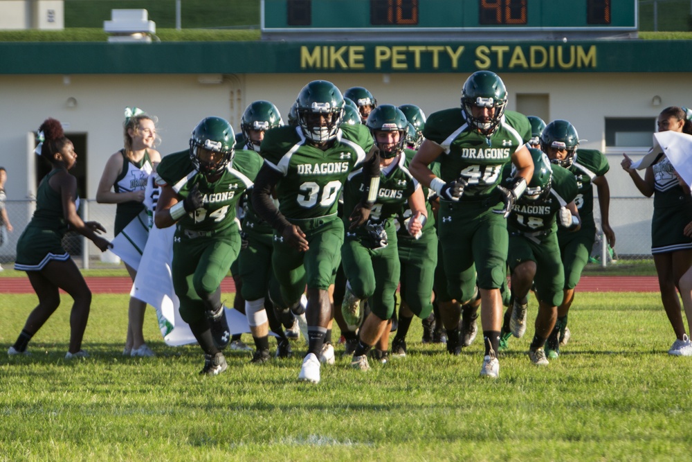 2018 DoDEA High School Football League Kicks-Off on Camp Foster