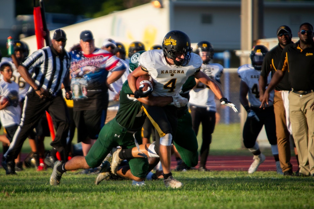 2018 DoDEA High School Football League Kicks-Off on Camp Foster