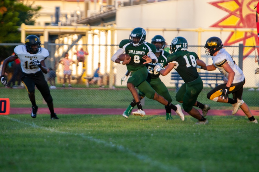 2018 DoDEA High School Football League Kicks-Off on Camp Foster