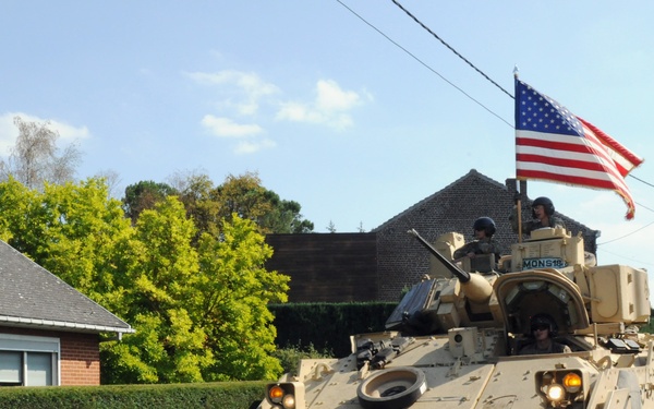 A Stallions’ Ironhorse Led Tanks in Mons Parade