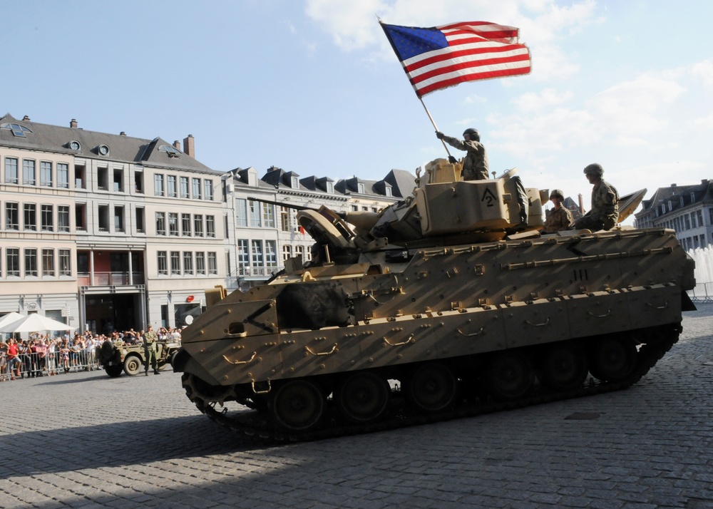 A Stallions’ Ironhorse Led Tanks in Mons Parade