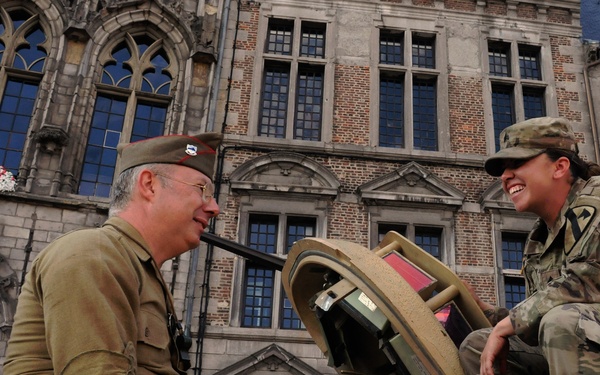 A Stallions’ Ironhorse Led Tanks in Mons Parade
