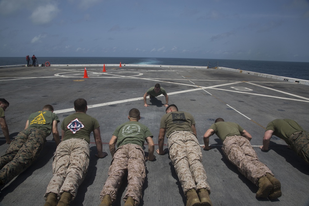 Marine Corps Martial Arts Program Class