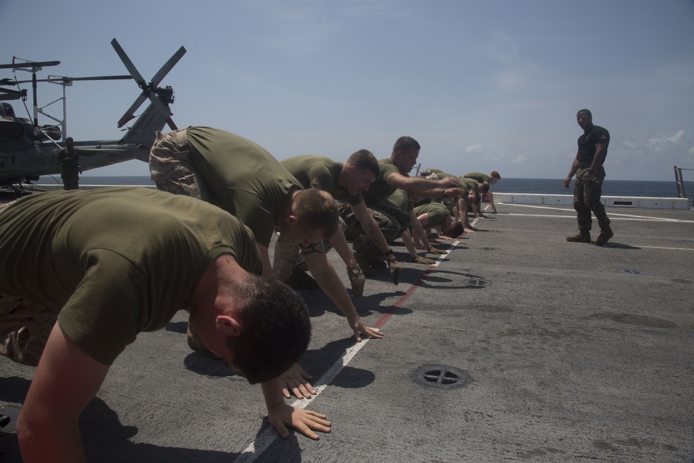 Marine Corps Martial Arts Program Class