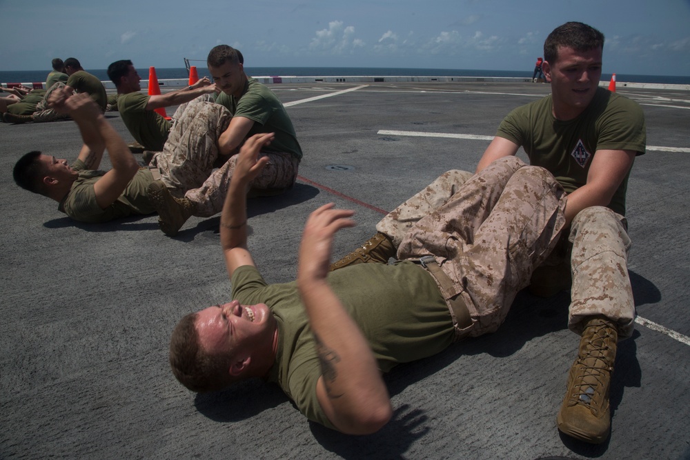 Marine Corps Martial Arts Program Class