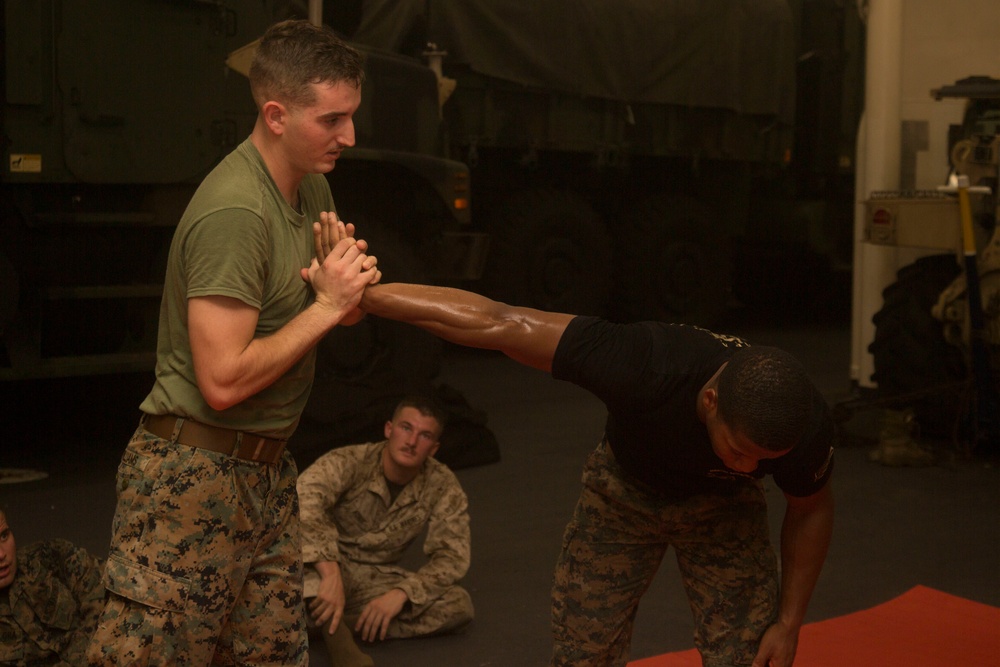 Marine Corps Martial Arts Program Class