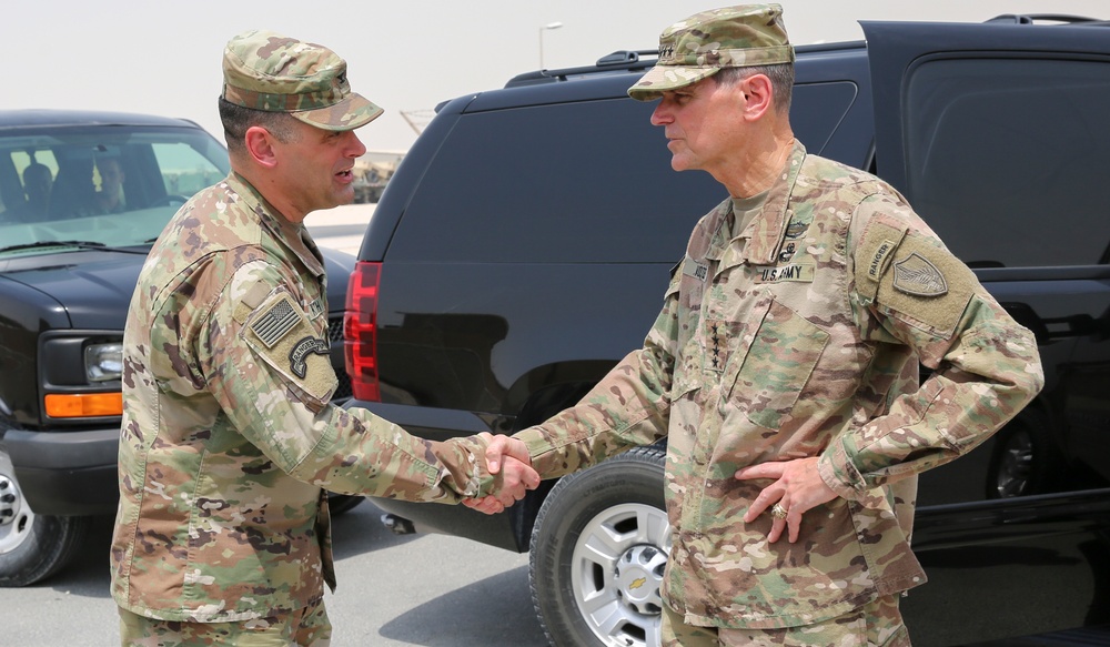 USCENTOM Commander Visits ASG-Qatar