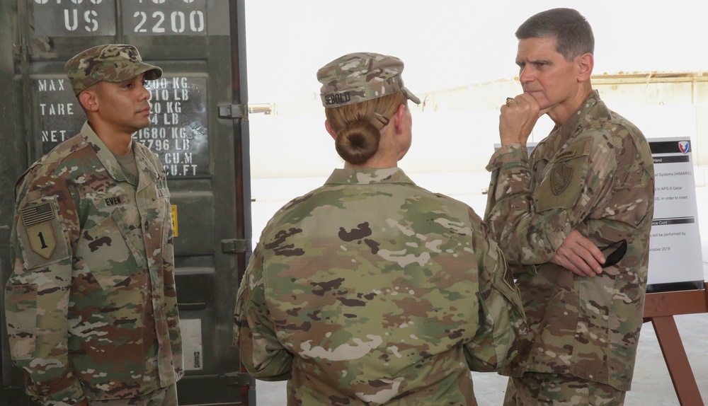 USCENTCOM Commander Visits ASG-Qatar