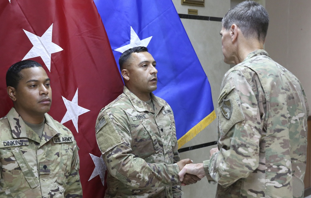 USCENTCOM Commander Visits ASG-Qatar