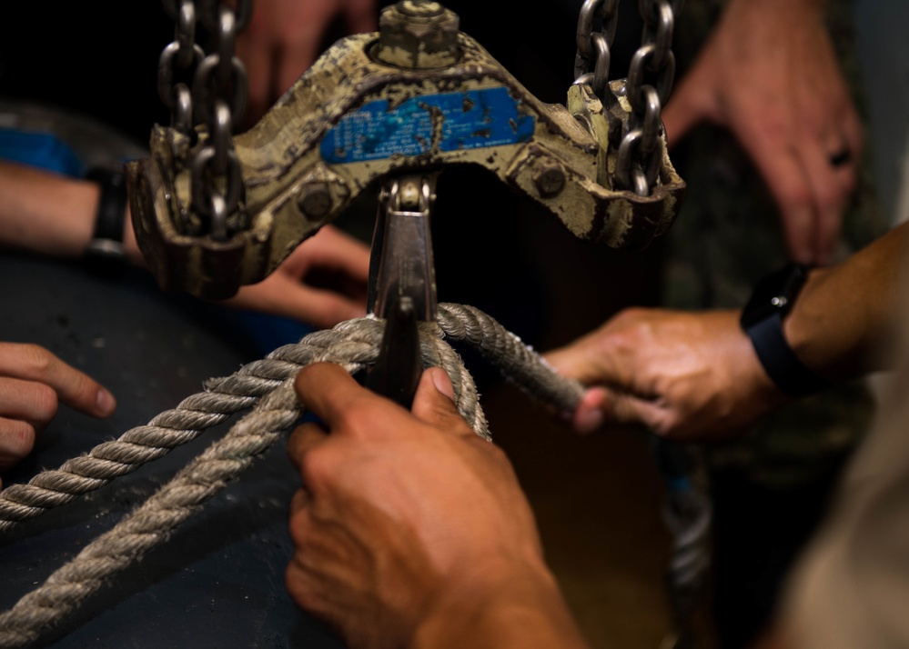 USS Missouri CPO Legacy Academy Experience Battle Stations Aboard the USS Missouri