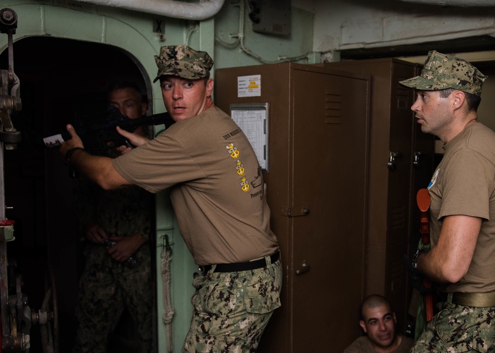 USS Missouri CPO Legacy Academy Experience Battle Stations Aboard the USS Missouri