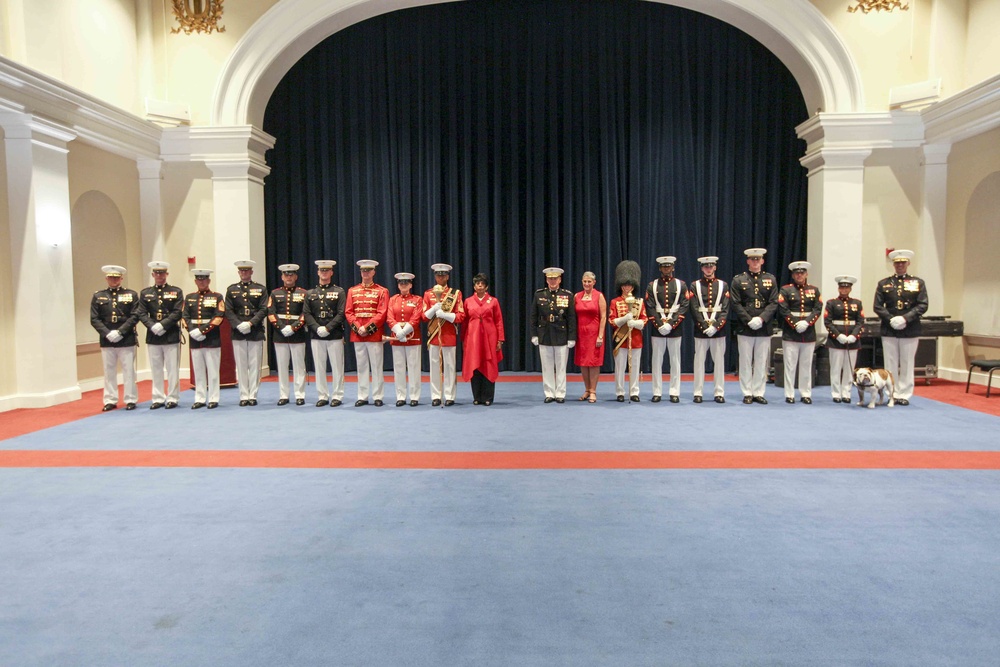 CMC Hosts Evening Parade