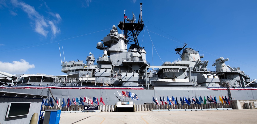 USS Missouri CPO Legacy Academy Lend Their Service Aboard the USS Battleship Missouri Memorial