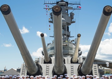 USS Missouri CPO Legacy Academy Graduation