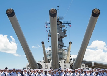 USS Missouri CPO Legacy Academy Graduation