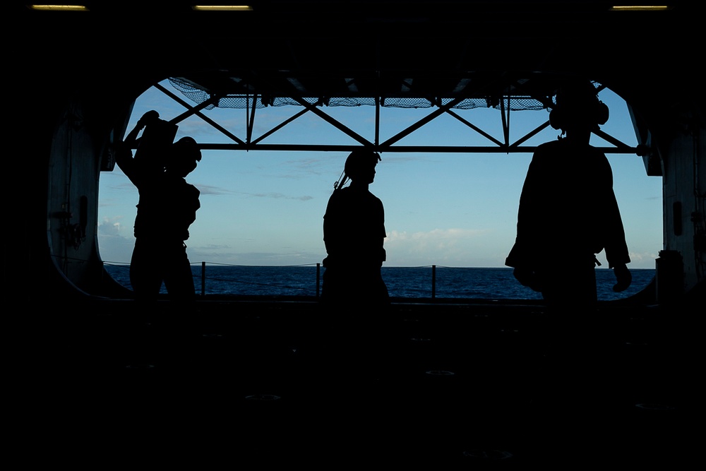 31st MEU Marines, Sailors on patrol
