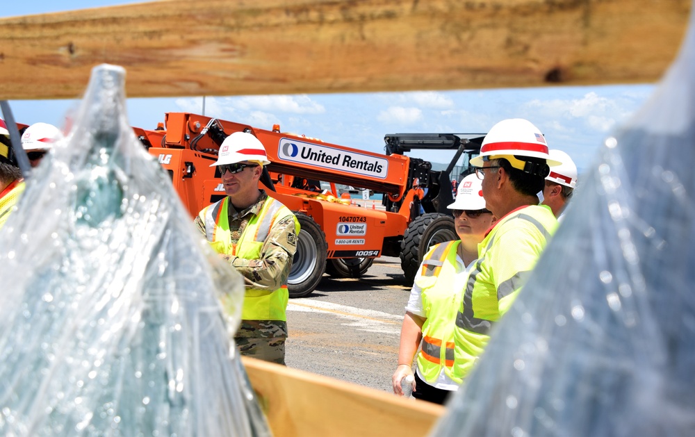Laydown yard operations